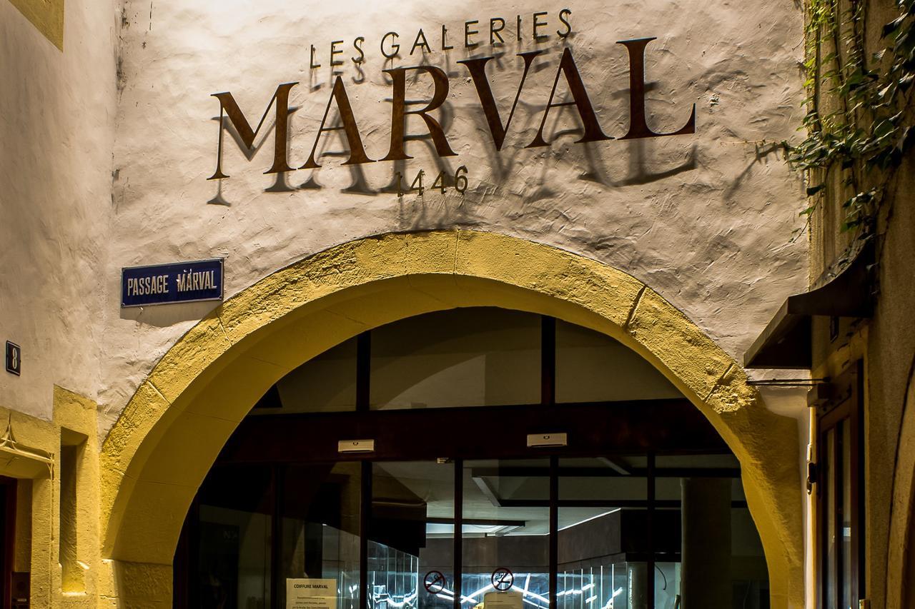 Апарт готель Les Galeries Marval Невшатель Екстер'єр фото